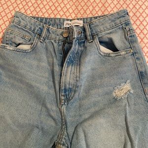 zara mom jeans